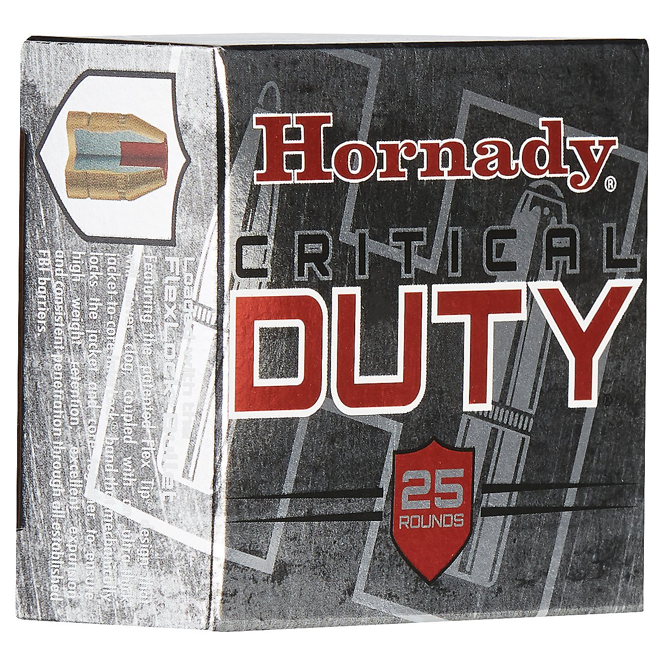 Hornady Critical Duty 9mm +P Luger 124-Grain FlexLock Ammunition - 25 Rounds                                                     - view number 1