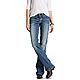 Ariat Women's R.E.A.L. Mid Rise Whipstitch Boot Cut Jeans                                                                        - view number 1 image