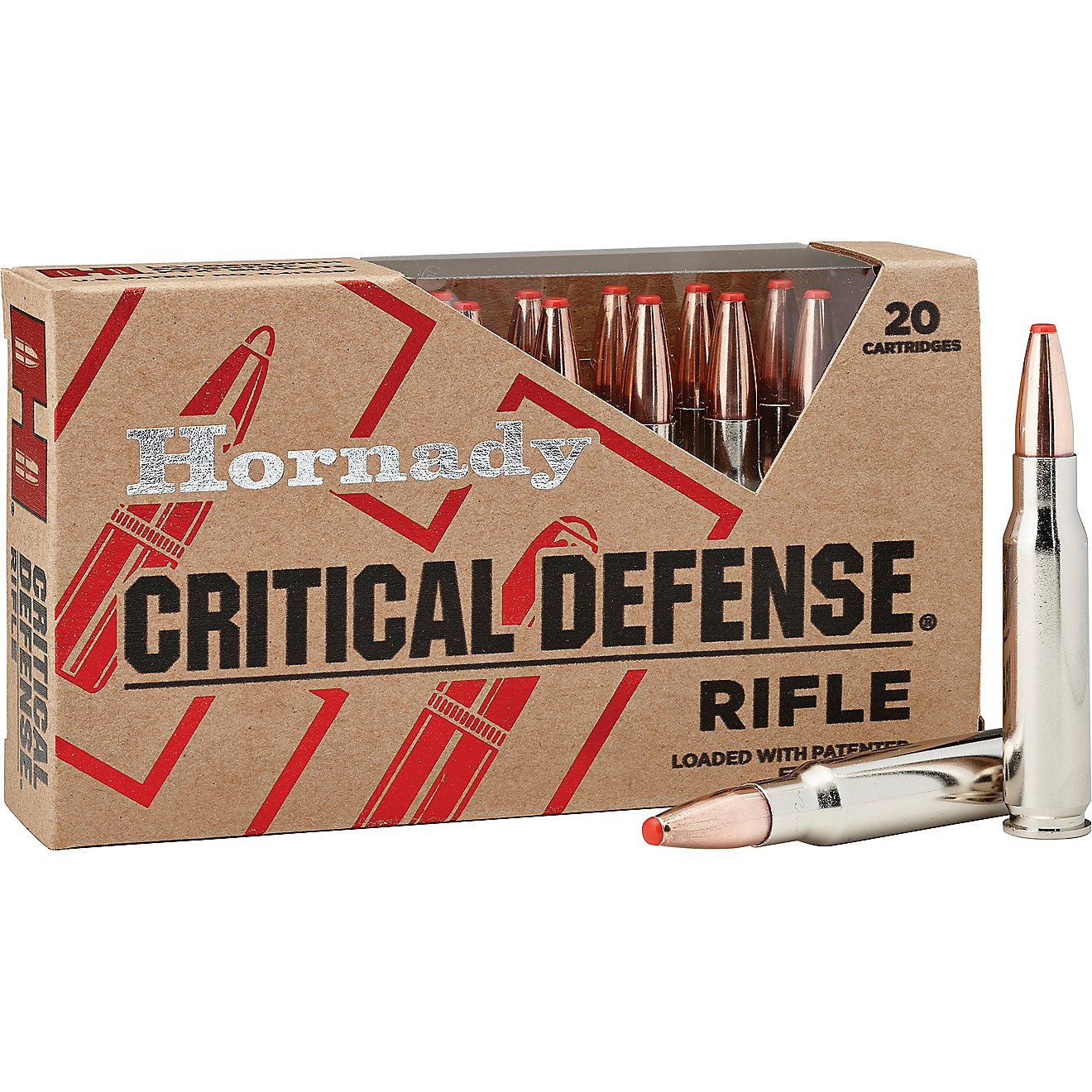Hornady Critical Defense FTX Rifle Ammunition - 20 Rounds                                                                        - view number 1