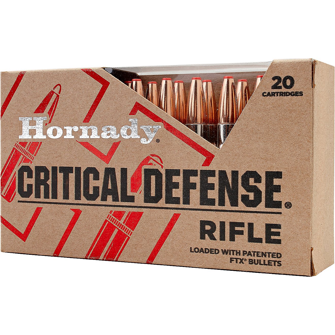 Hornady Critical Defense FTX Rifle Ammunition - 20 Rounds                                                                        - view number 2