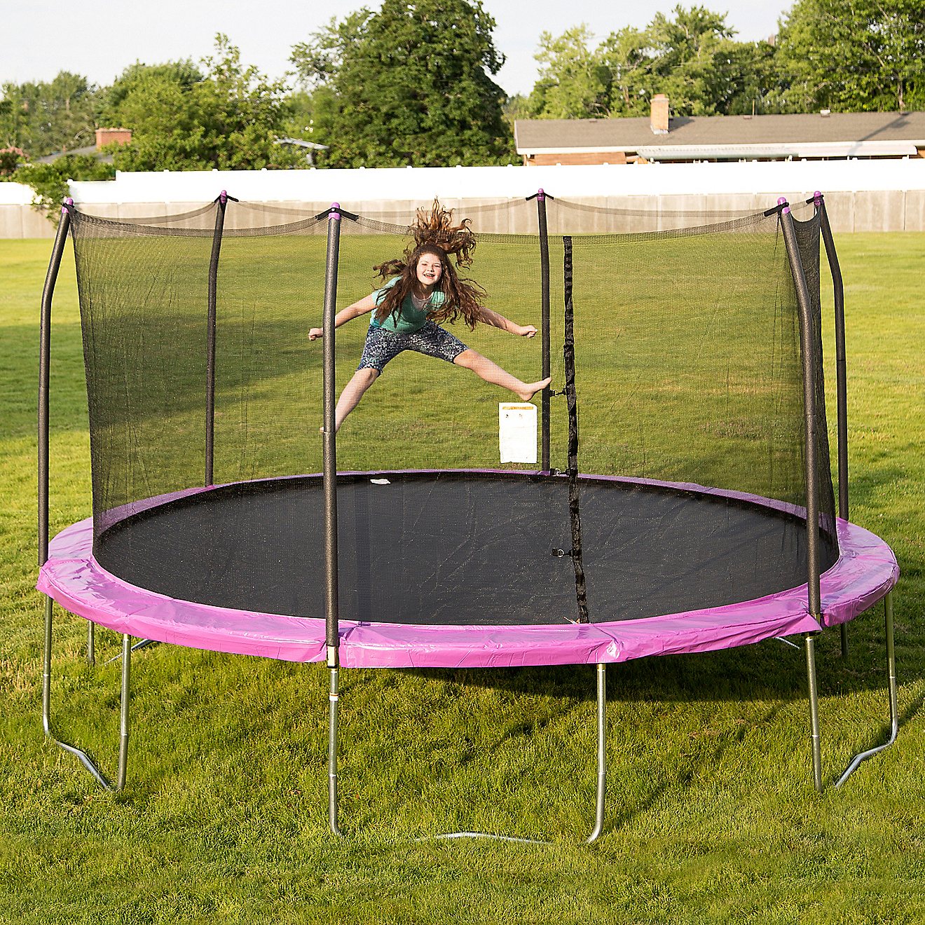 Skywalker Trampolines 15 ft Round Trampoline with Enclosure                                                                      - view number 2