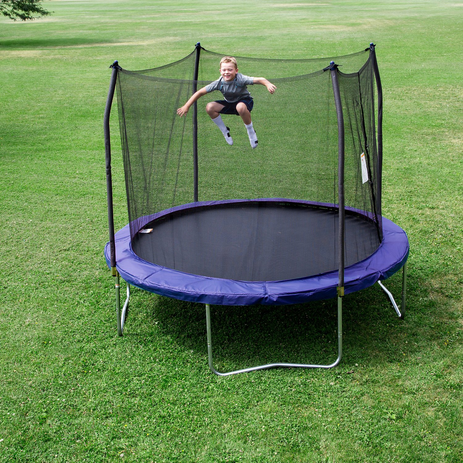 Skywalker Trampolines 10' Round Trampoline with Enclosure Academy