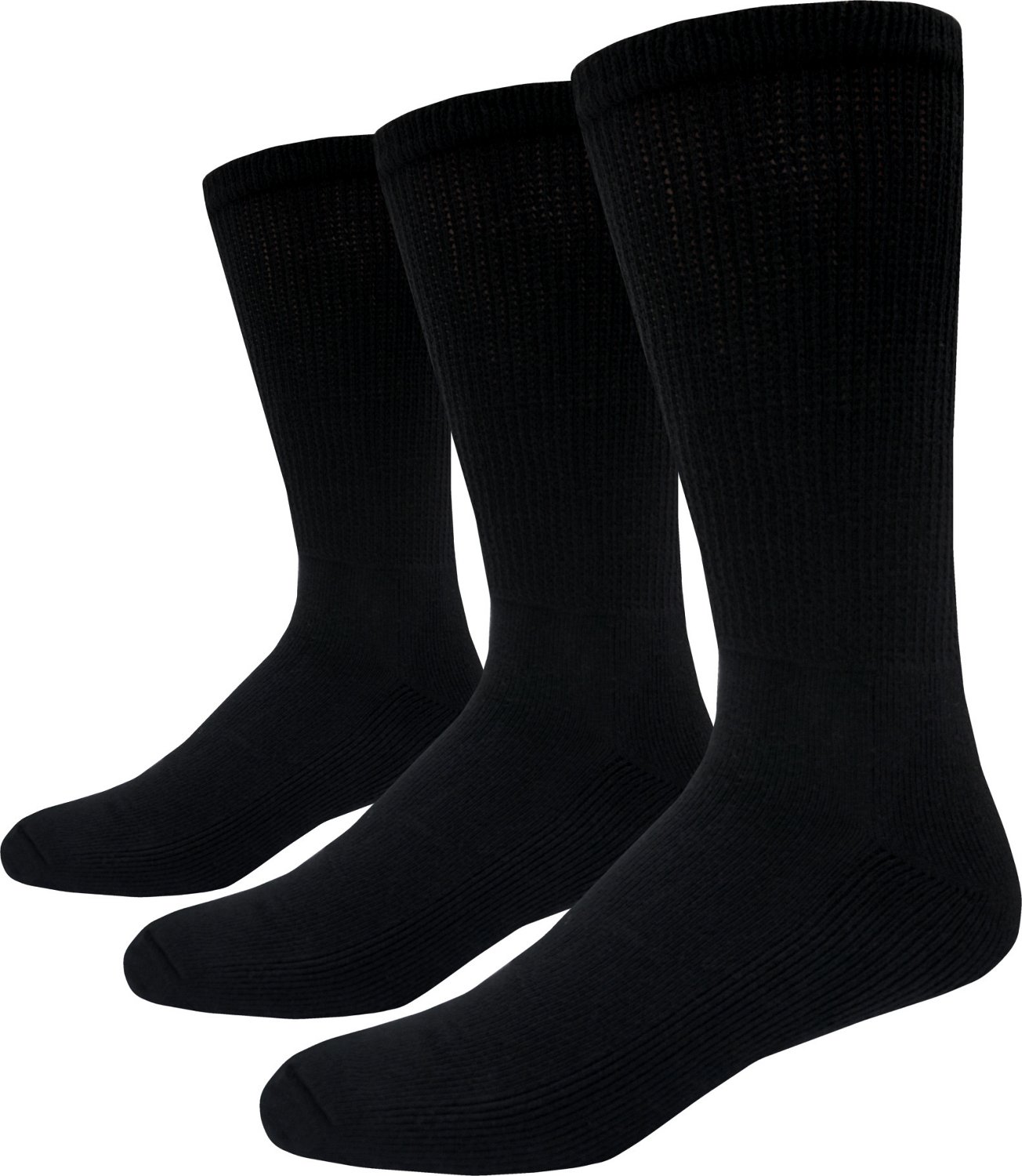 Foot Comfort Diabetic Care Natural Cotton Comfort Crew Socks 3