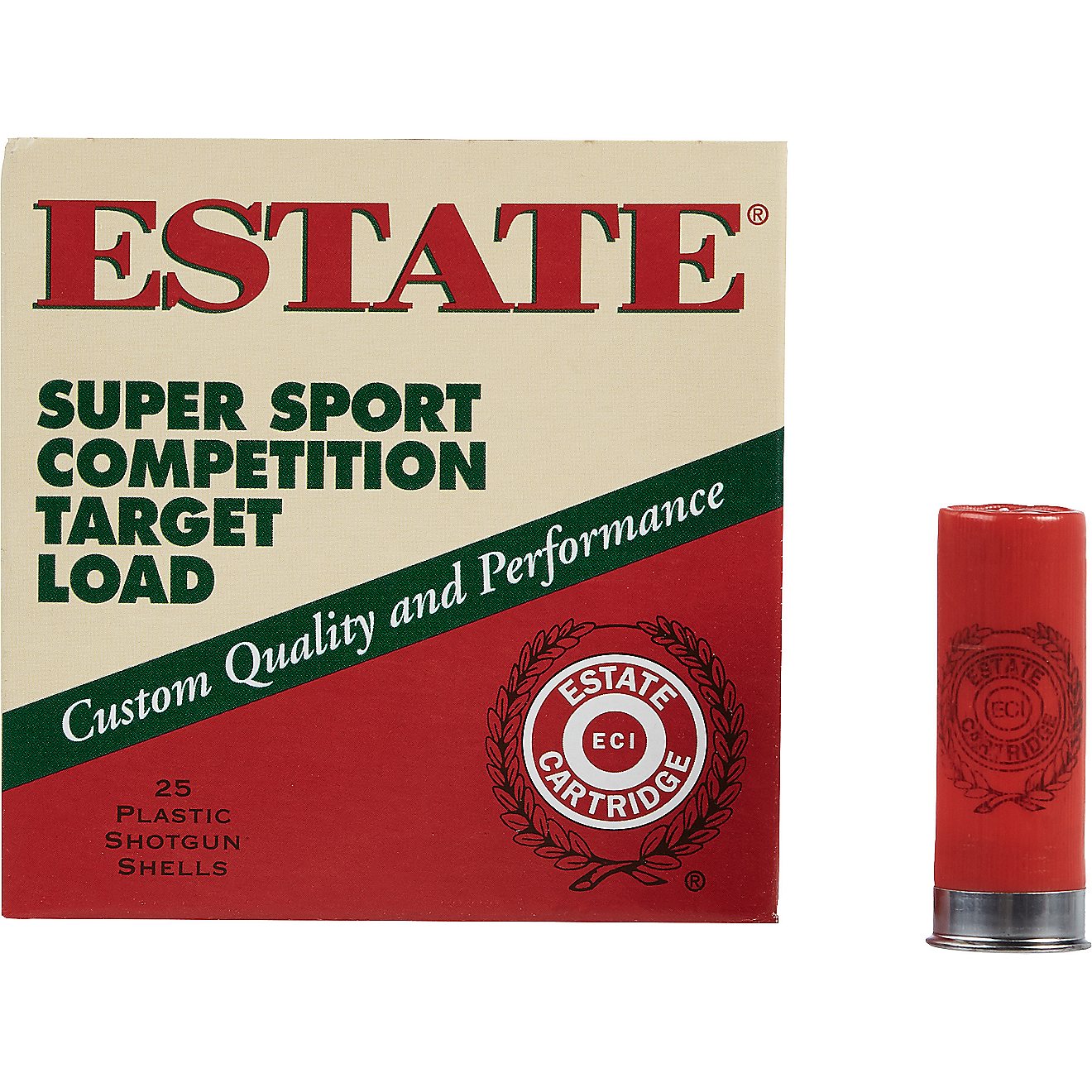 Estate Cartridge Super Sport Competition Target Load 12 Gauge Shotshells - 25 Rounds                                             - view number 2