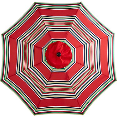 Mosaic 9' Round Steel Market Umbrella