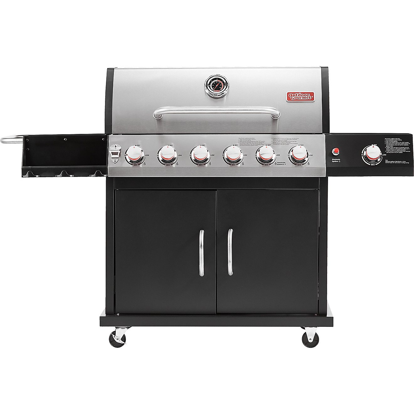 Outdoor Gourmet 6-Burner Gas Grill                                                                                               - view number 8