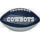 Rawlings Youth Dallas Cowboys Downfield Rubber Football                                                                          - view number 2 image