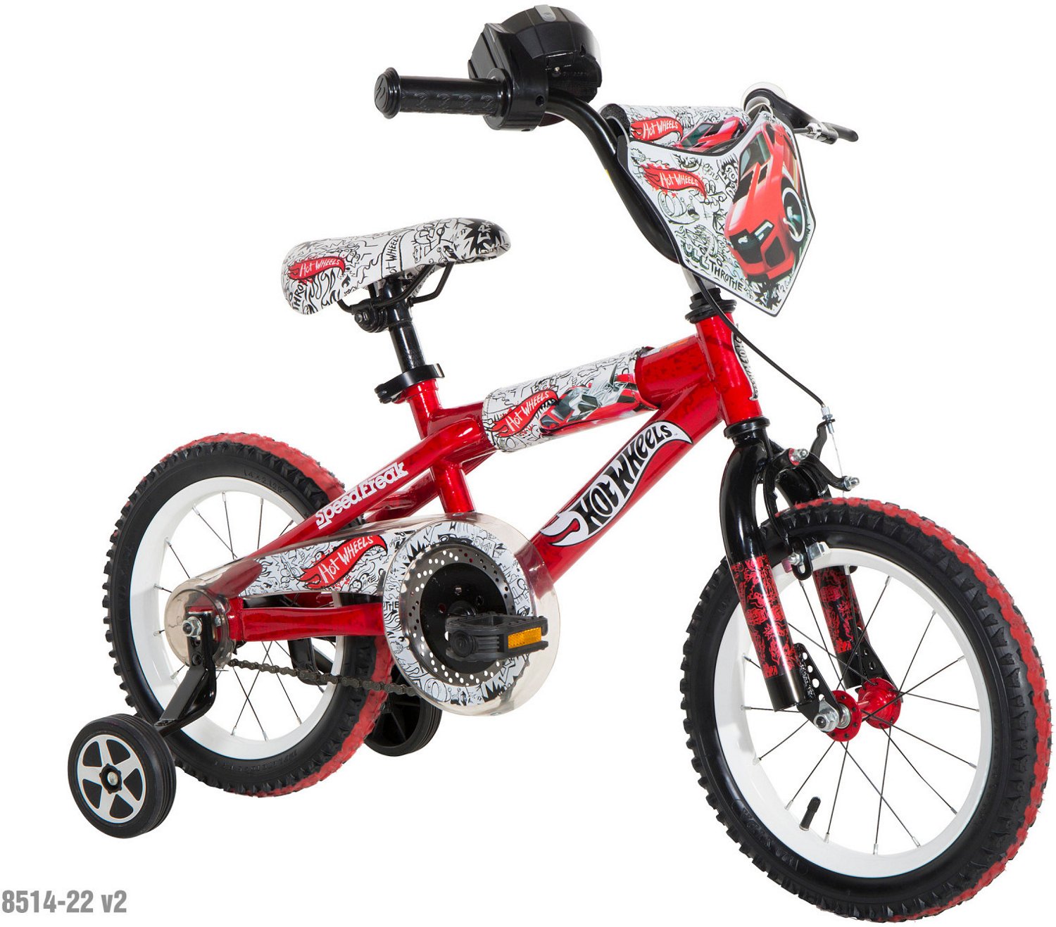 Hot Wheels Boys' 14 in BMX Bicycle Academy
