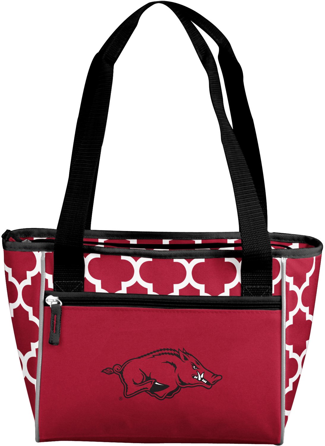 logo university of arkansas 16 can cooler tot