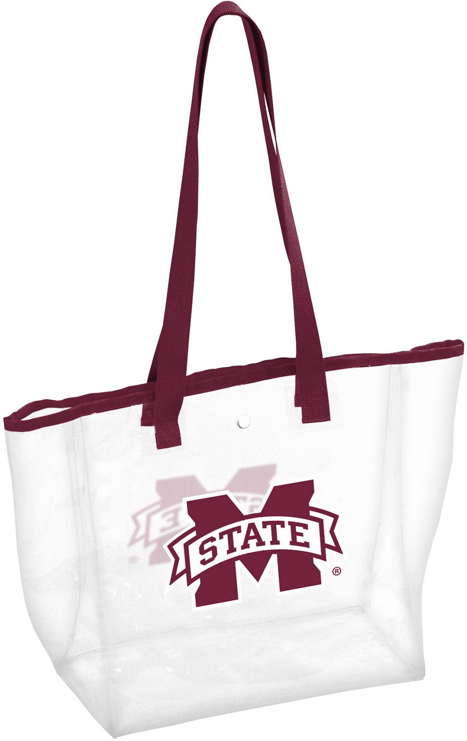 Logo Mississippi State University Clear Tote Bag Academy
