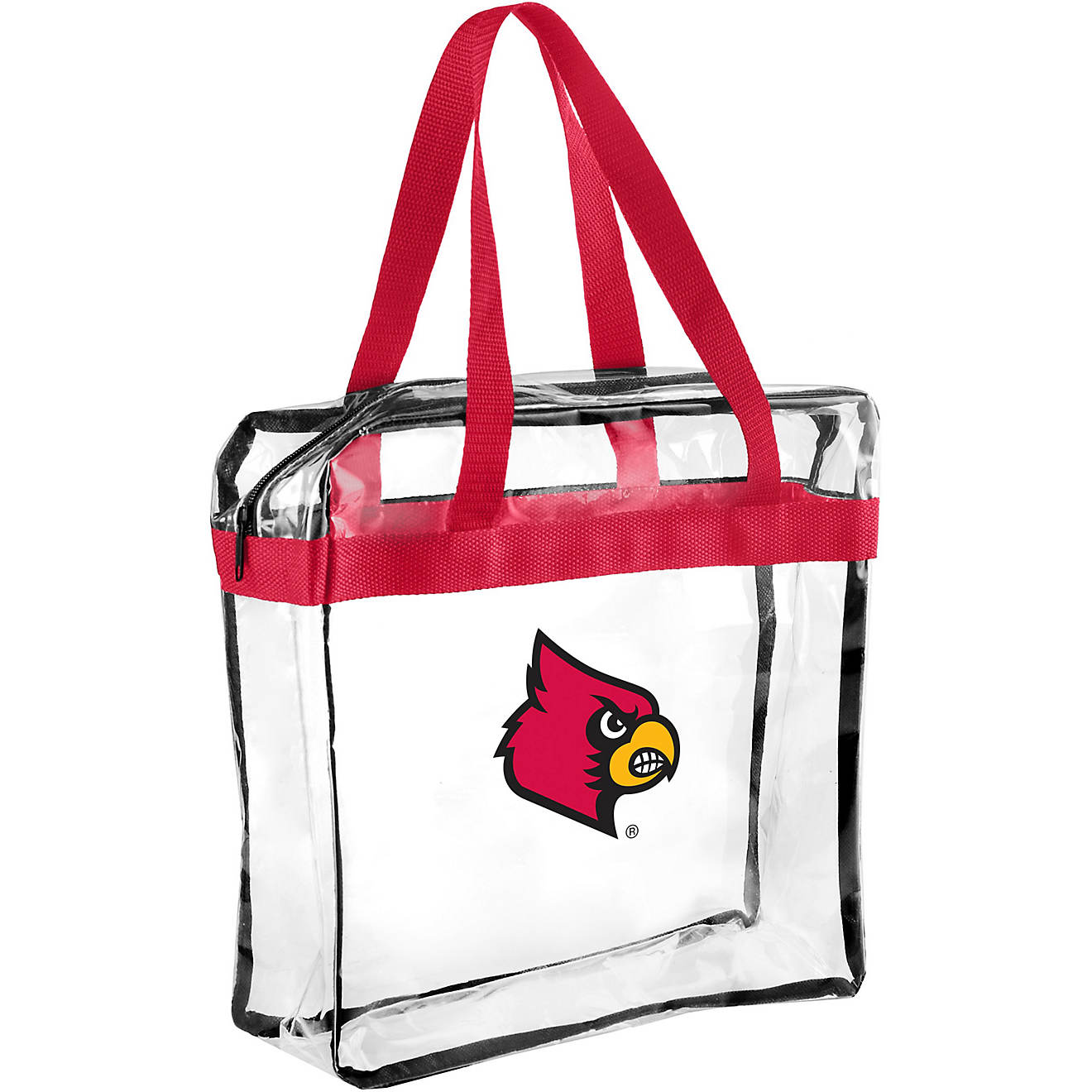 Forever Collectibles University of Louisville Clear Messenger Bag                                                                - view number 1