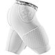McDavid Adults' HEX Contoured Wrap-Around Thigh Shorts                                                                           - view number 1 image