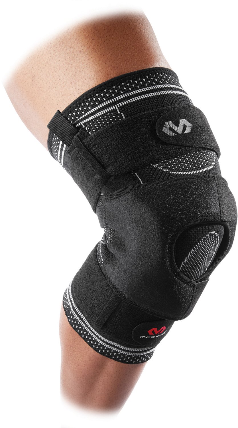 McDavid Elite Engineered Elastic Knee Brace with Dual Wrap and Hinges