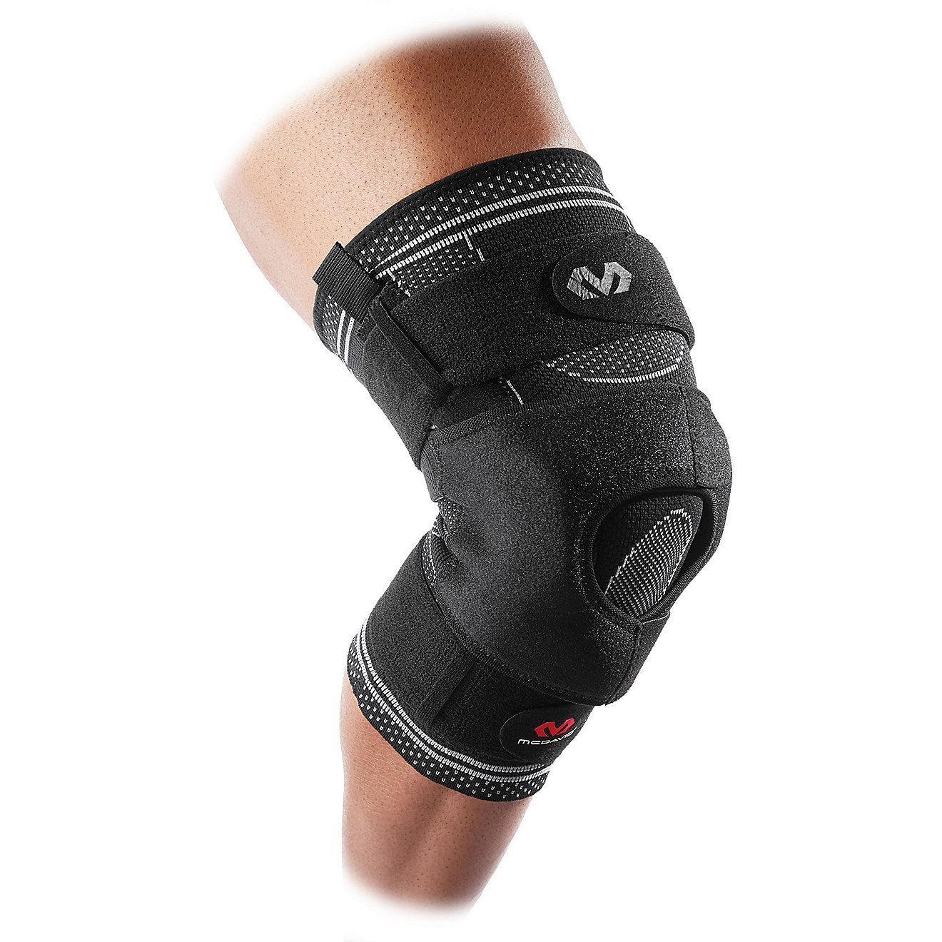 McDavid Elite Engineered Elastic Knee Brace with Dual Wrap and Hinges                                                            - view number 1