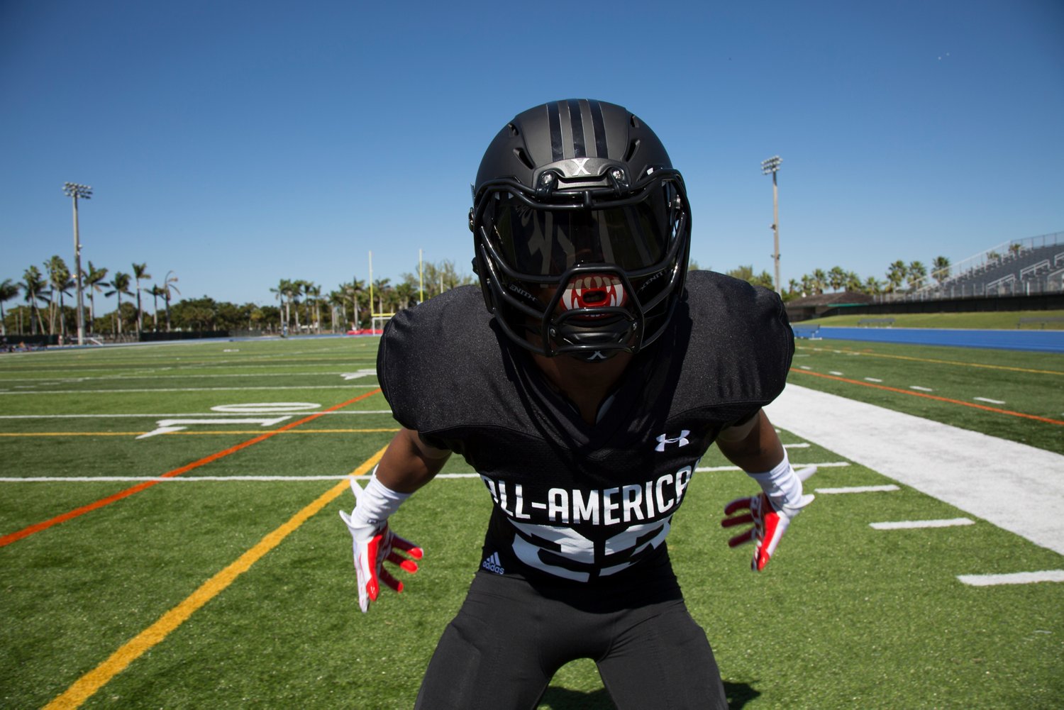 Battle Adults' Predator Oxygen Football Mouth Guard Academy