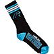 For Bare Feet Adults' Carolina Panthers 4-Stripe Deuce Socks                                                                     - view number 3 image