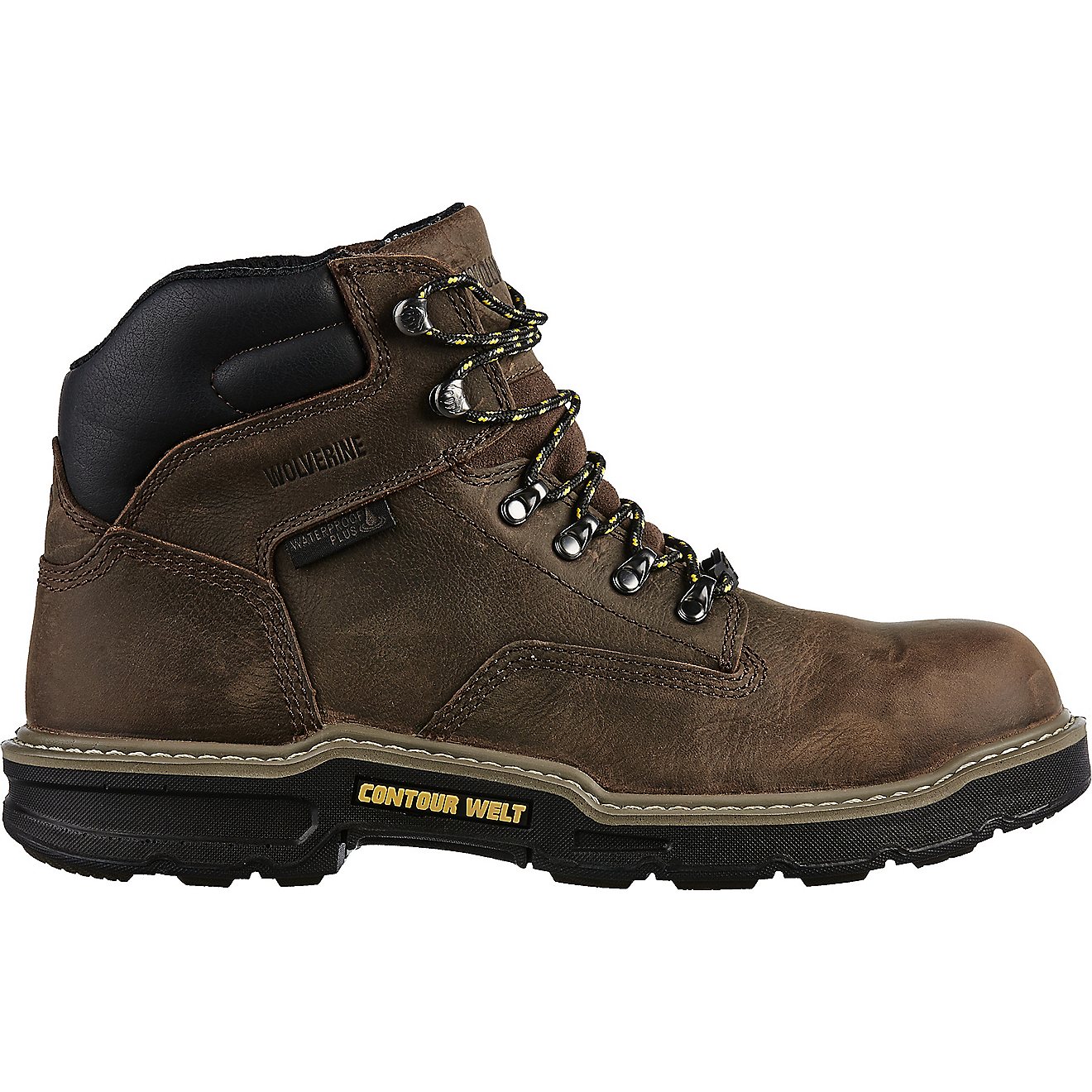 Wolverine Men's Bandit EH Steel Toe Lace Up Work Boots                                                                           - view number 1