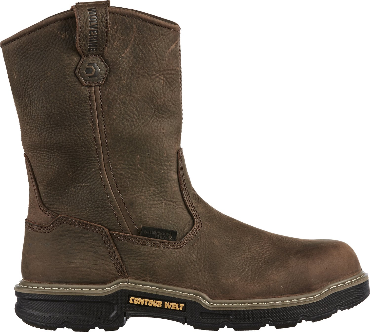 Wolverine Men's Bandit CarbonMax EH Composite Toe Wellington Work Boots ...