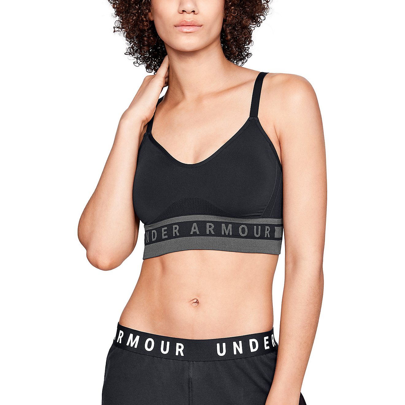 Under Armour Women's UA Seamless Longline Low Support Sports Bra                                                                 - view number 3