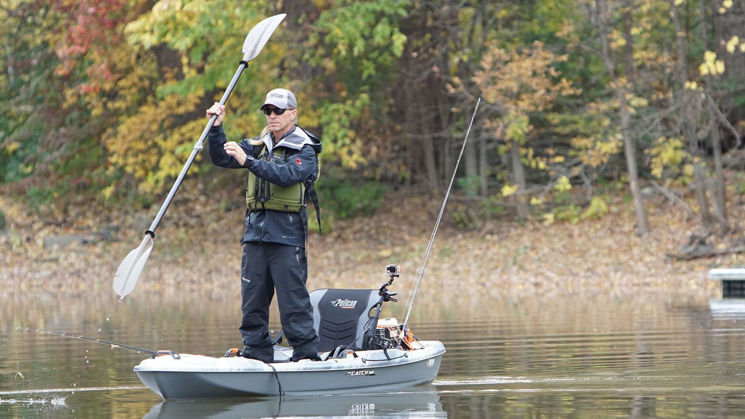 Pelican Premium The Catch 100 10 ft SitOnTop Fishing Kayak Academy