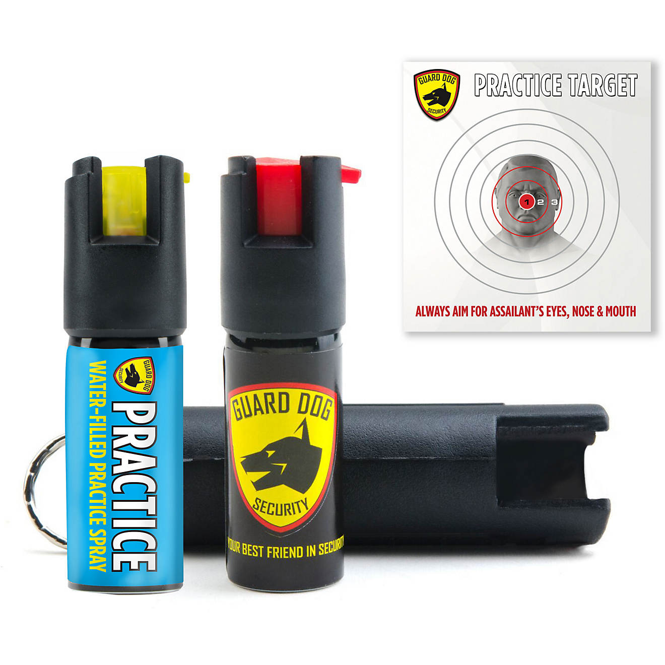 Guard Dog Security Hardcase Pepper Spray And Practice Spray                                                                      - view number 1