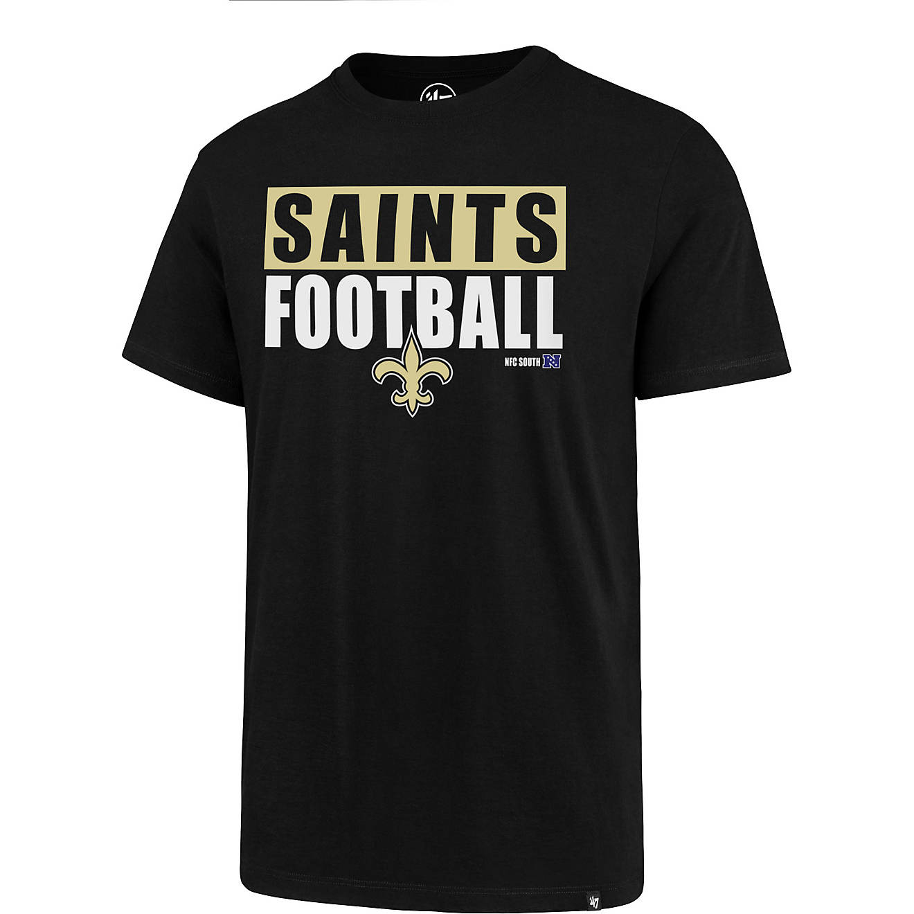 '47 New Orleans Saints Blockout Super Rival T-shirt | Academy
