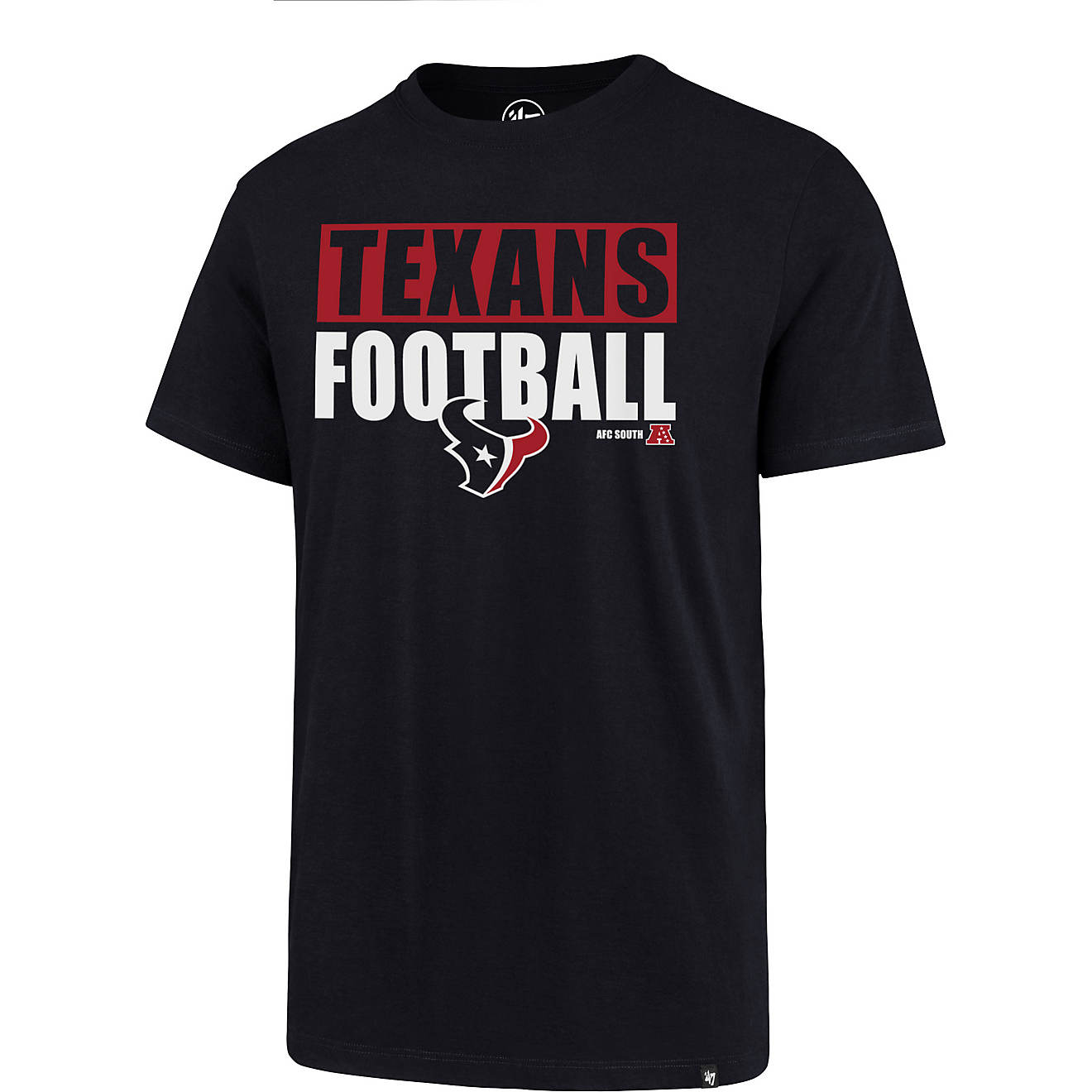 '47 Houston Texans Blockout Super Rival T-shirt                                                                                  - view number 1