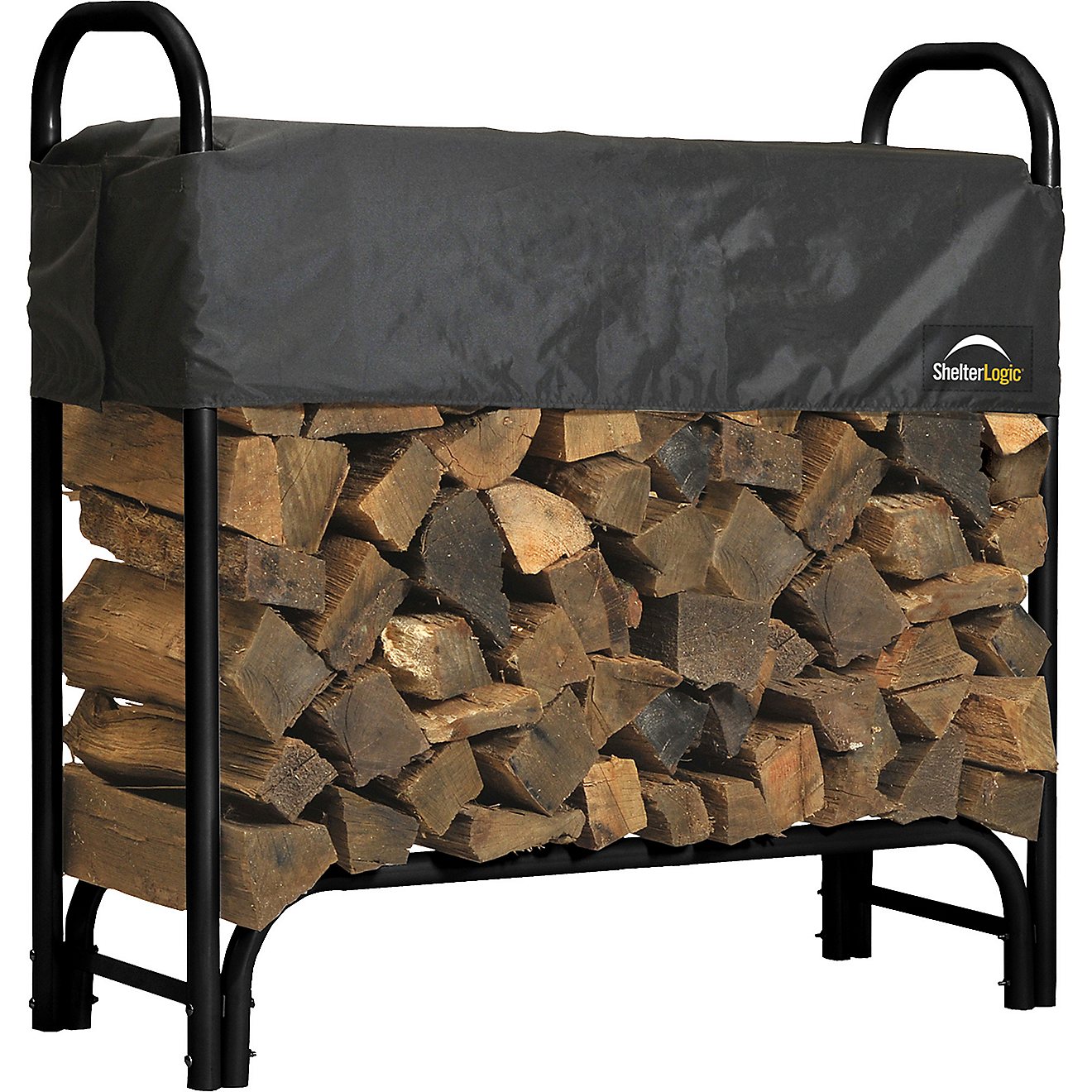 ShelterLogic 4 ft Heavy Duty Firewood Rack with Cover                                                                            - view number 1