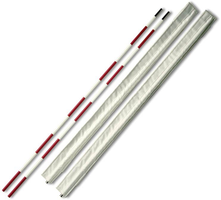 Tandem Sport Collapsible Volleyball Net Antennae Academy