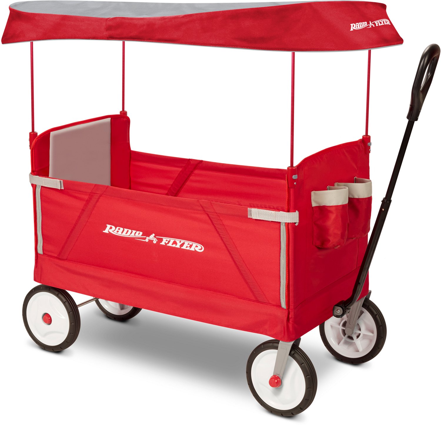 Radio Flyer Kids' 3-in-1 EZ Fold Wagon with Canopy | Academy