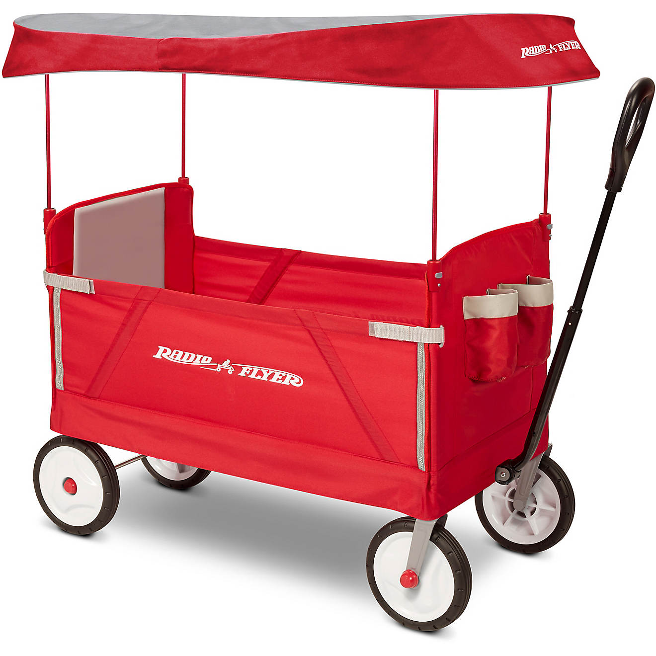 Radio Flyer Kids' 3-in-1 EZ Fold Wagon with Canopy                                                                               - view number 1