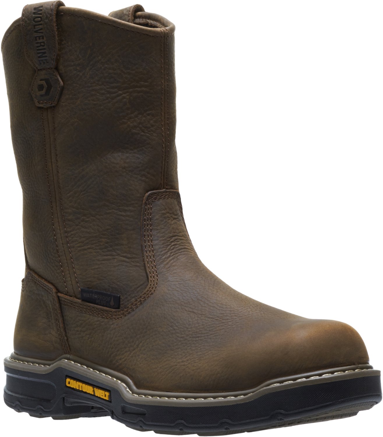 wolverine men's corsair wellington work boot