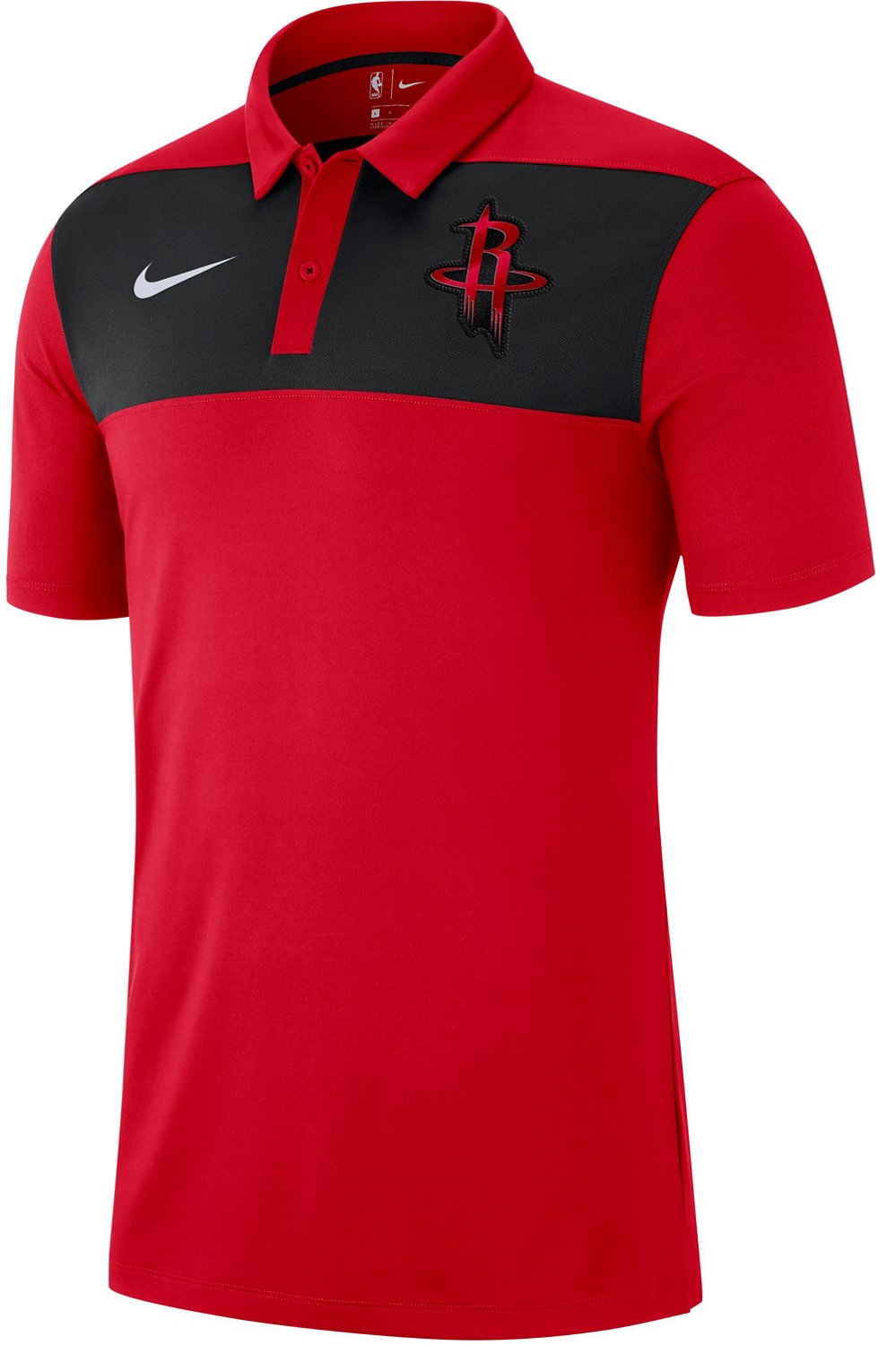 Nike Men's Houston Rockets Statement Polo Shirt Academy
