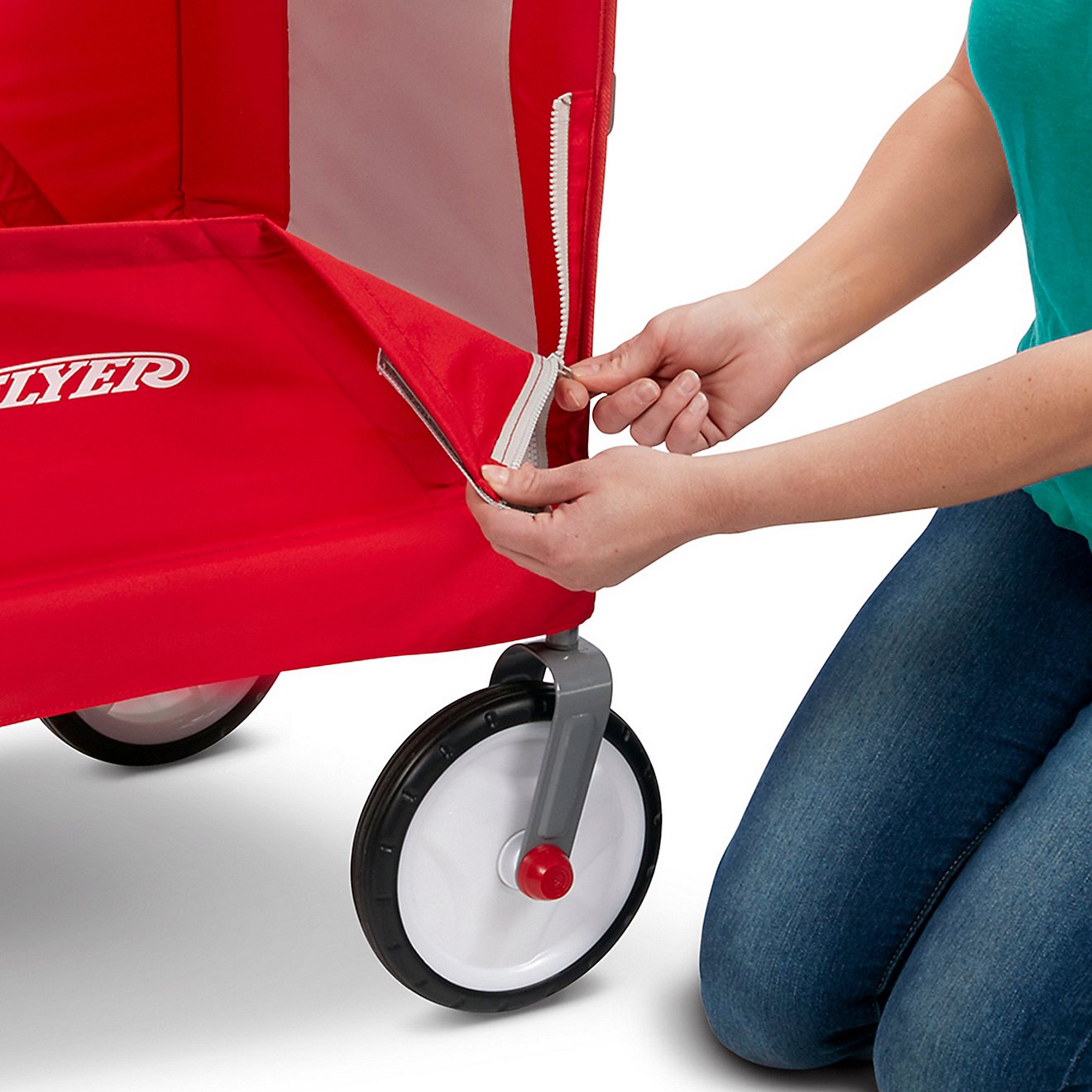 Radio Flyer Kids' 3-in-1 EZ Fold Wagon with Canopy                                                                               - view number 15