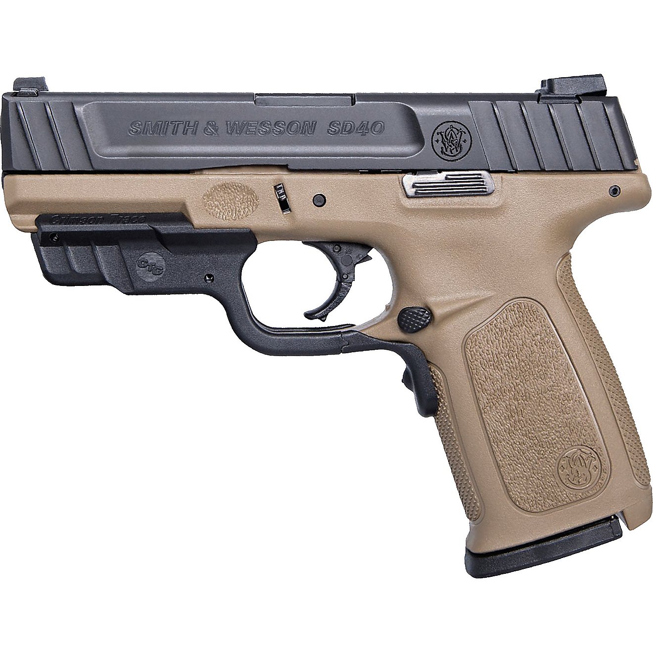 Smith & Wesson SD40 FDE Crimson Trace Laserguard RED Laser 40 S&W Full-Sized 14-Round Pistol                                     - view number 1
