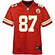 NFL Boys' Kansas City Chiefs Travis Kelce 87 Nike Game Jersey                                                                    - view number 2 image
