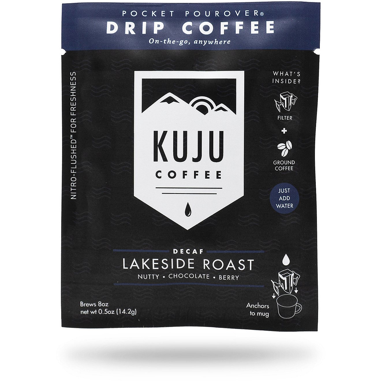 Kuju Coffee Lakeside Roast Decaf Coffee 1-Cup Pouch                                                                              - view number 1