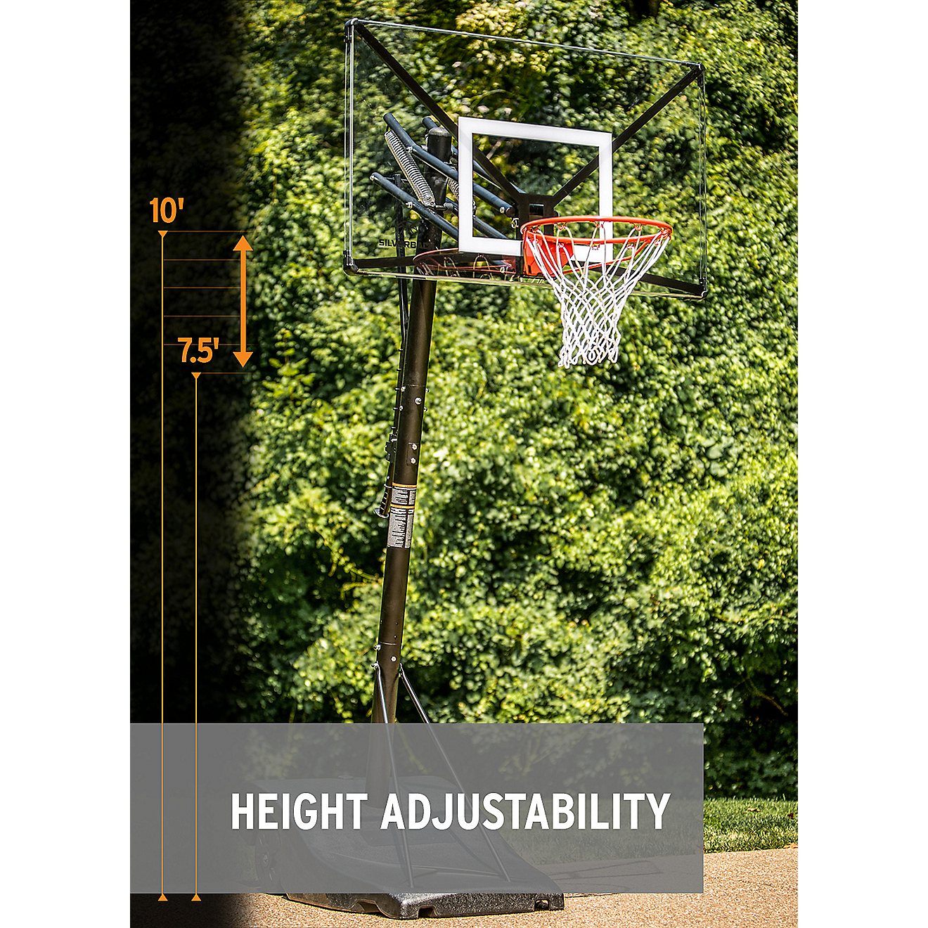 Silverback NXT 54 in Portable Basketball Hoop                                                                                    - view number 7
