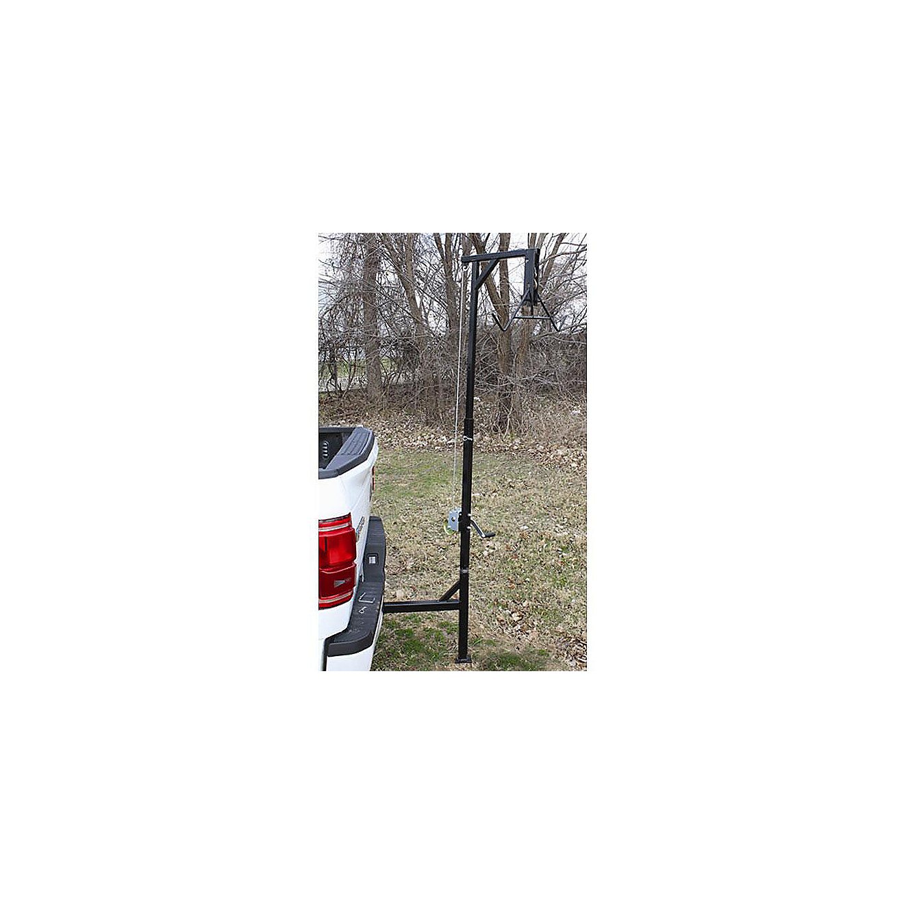 HME Products Truck Hitch Game Hoist with Winch and Gambrel                                                                       - view number 2