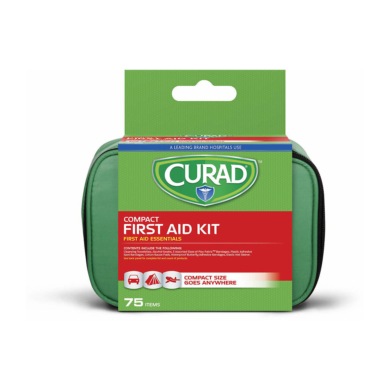 Curad 75-Piece Compact First Aid Kit                                                                                             - view number 1