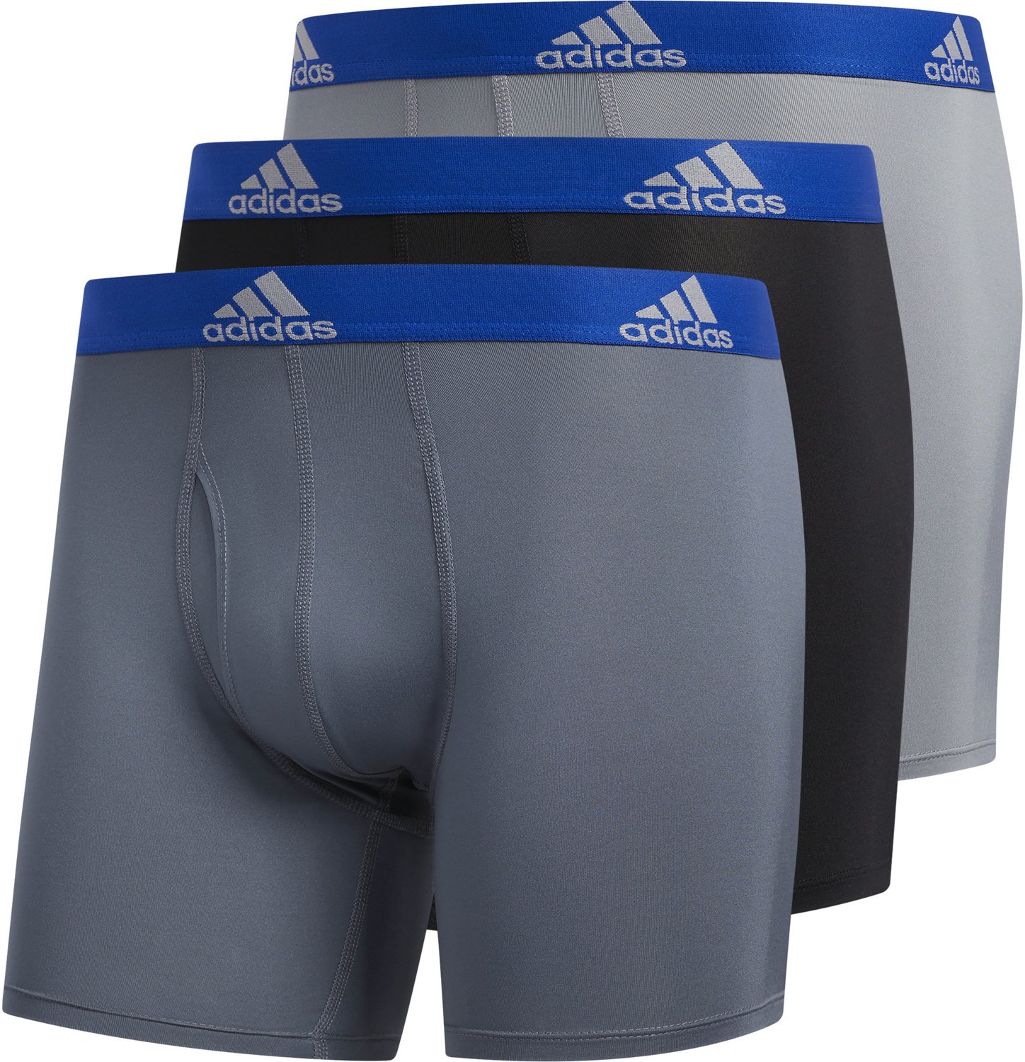 adidas Men's climalite Sport Performance Underwear 3Pack Academy