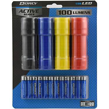 Dorcy LED Flashlights 4-Pack                                                                                                    
