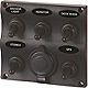 SeaSense 5 Gang Toggle Switch Panel with 12-Volt Outlet                                                                          - view number 1 image