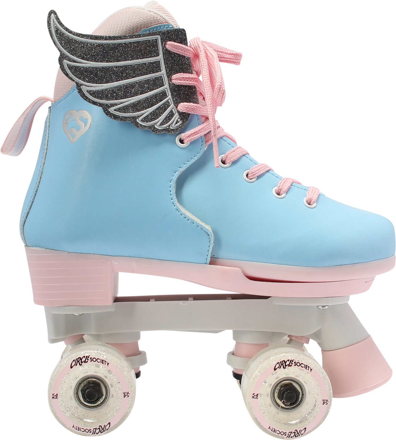 Circle Society Girls' Classic Adjustable Roller Skates Academy