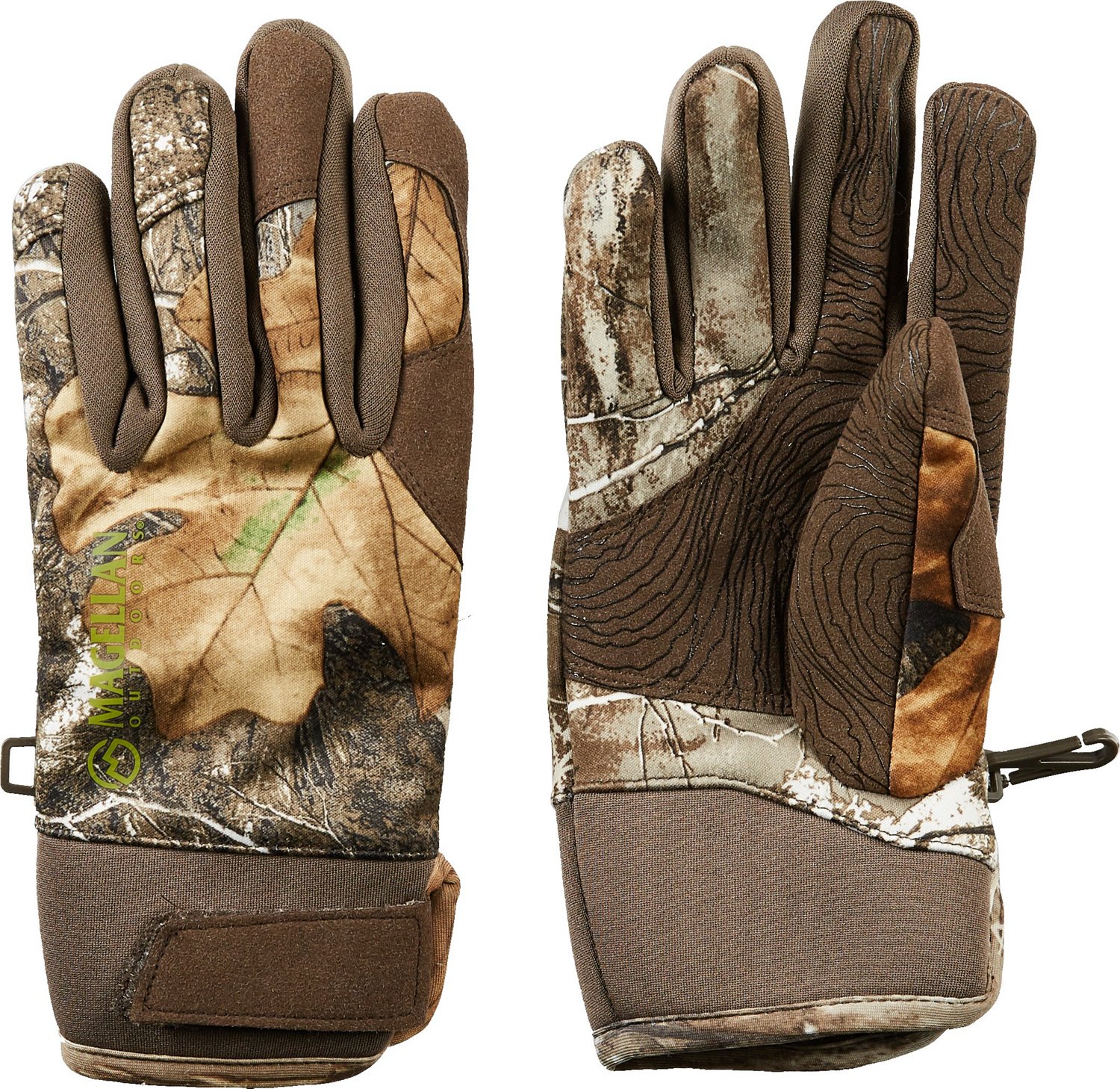 camo shooting gloves