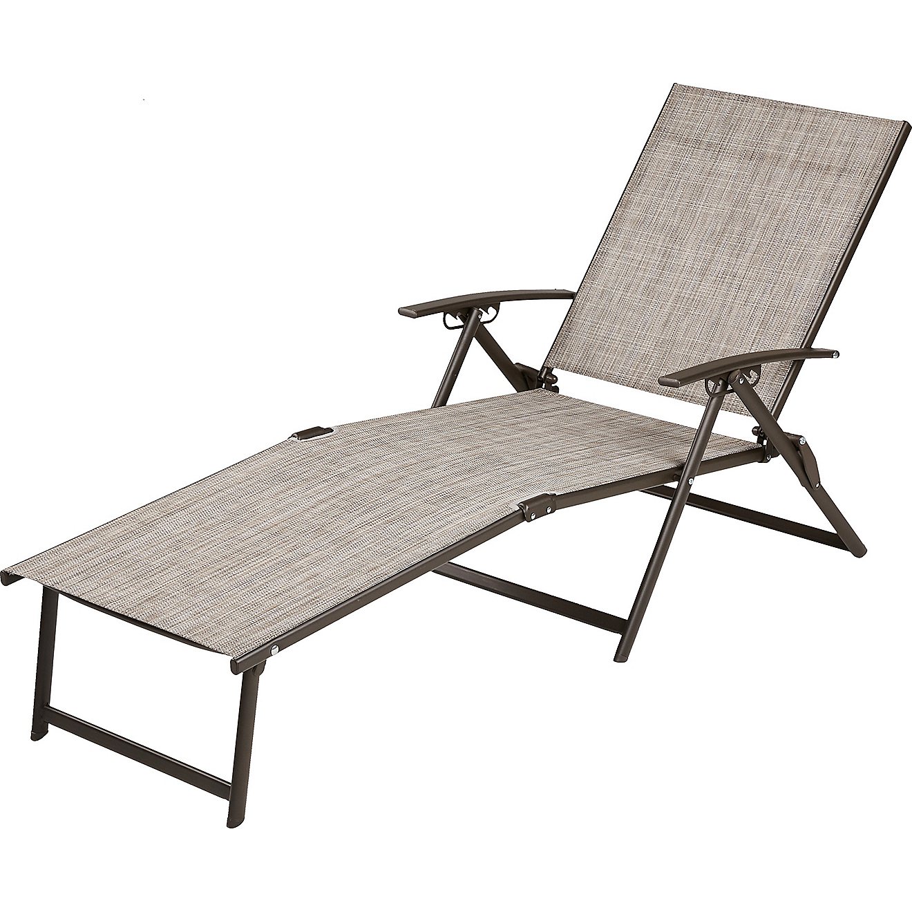 Mosaic Folding Sling Chaise Lounge                                                                                               - view number 1
