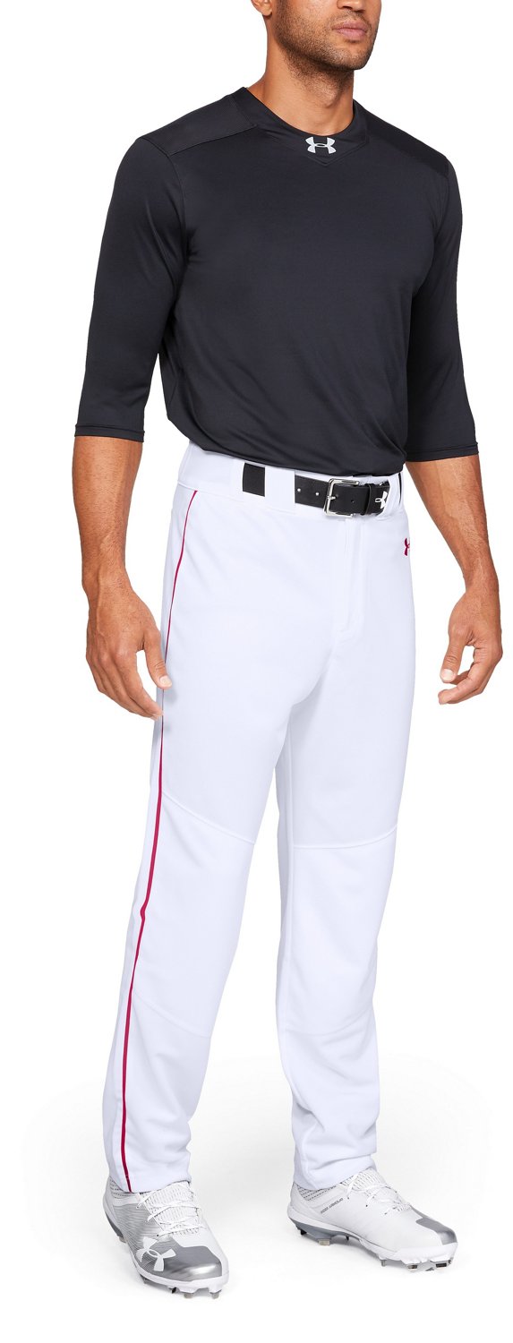 under armour men's piped baseball pants