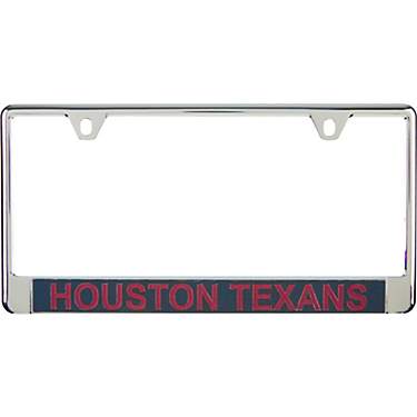 WinCraft Houston Texans Metal Glitter License Plate Frame                                                                       