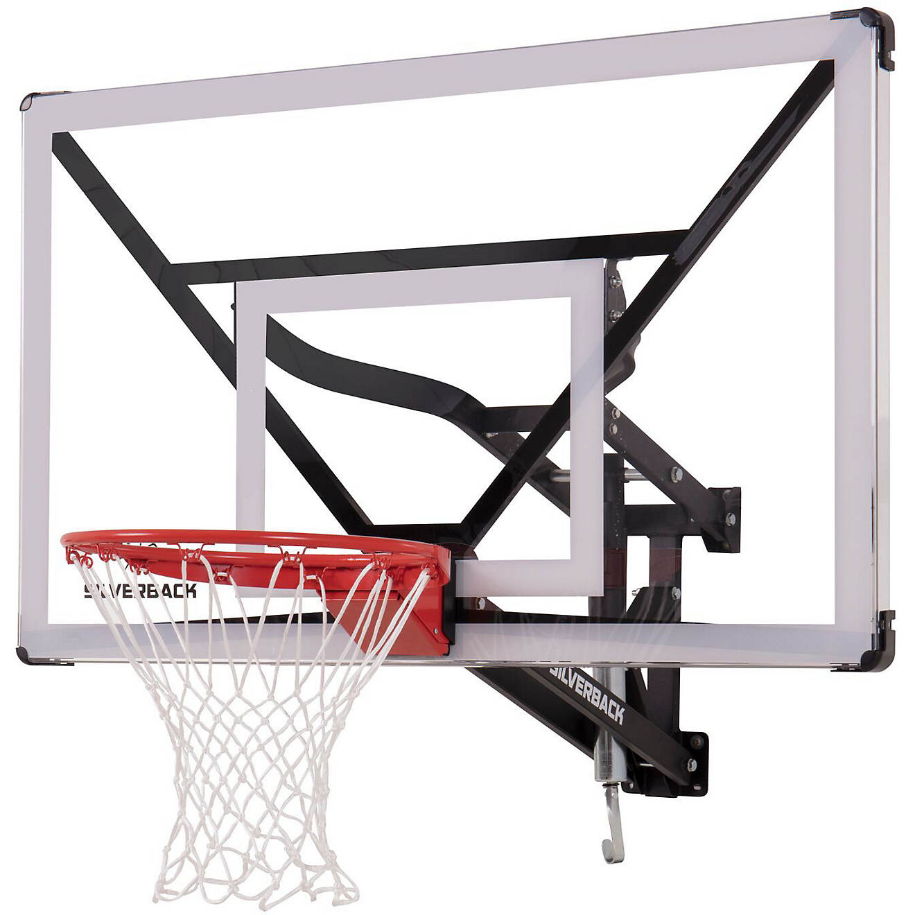Silverback NXT 54 in Steel Wall-Mounted Basketball System                                                                        - view number 1