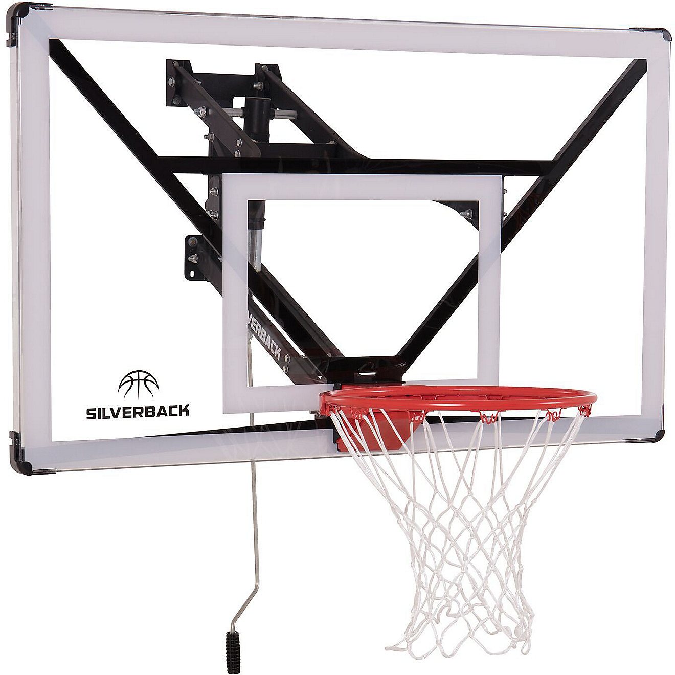 Silverback NXT 54 in Steel Wall-Mounted Basketball System                                                                        - view number 2